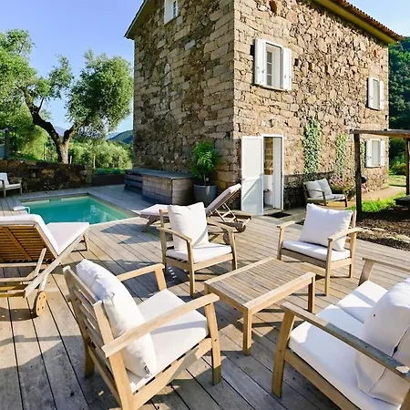 別荘 Maison En Pierre Authentique - Piscine - Nature *